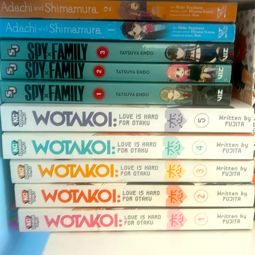 Assorted Manga Books